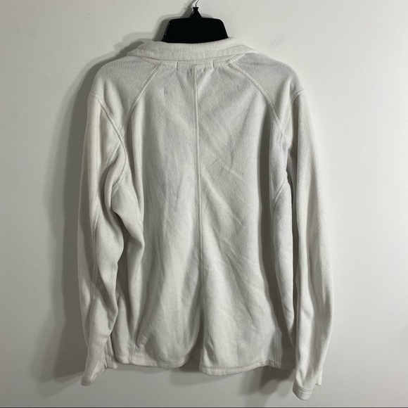 Boston Redsox Full Zip Fleece Sweatshirt Large Port Authority Red - Picture 3 of 7